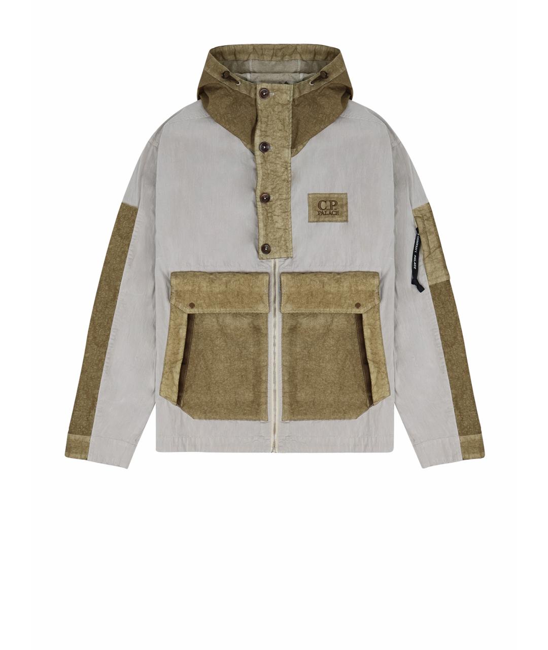 CP COMPANY Зеленая хлопковая куртка, фото 1