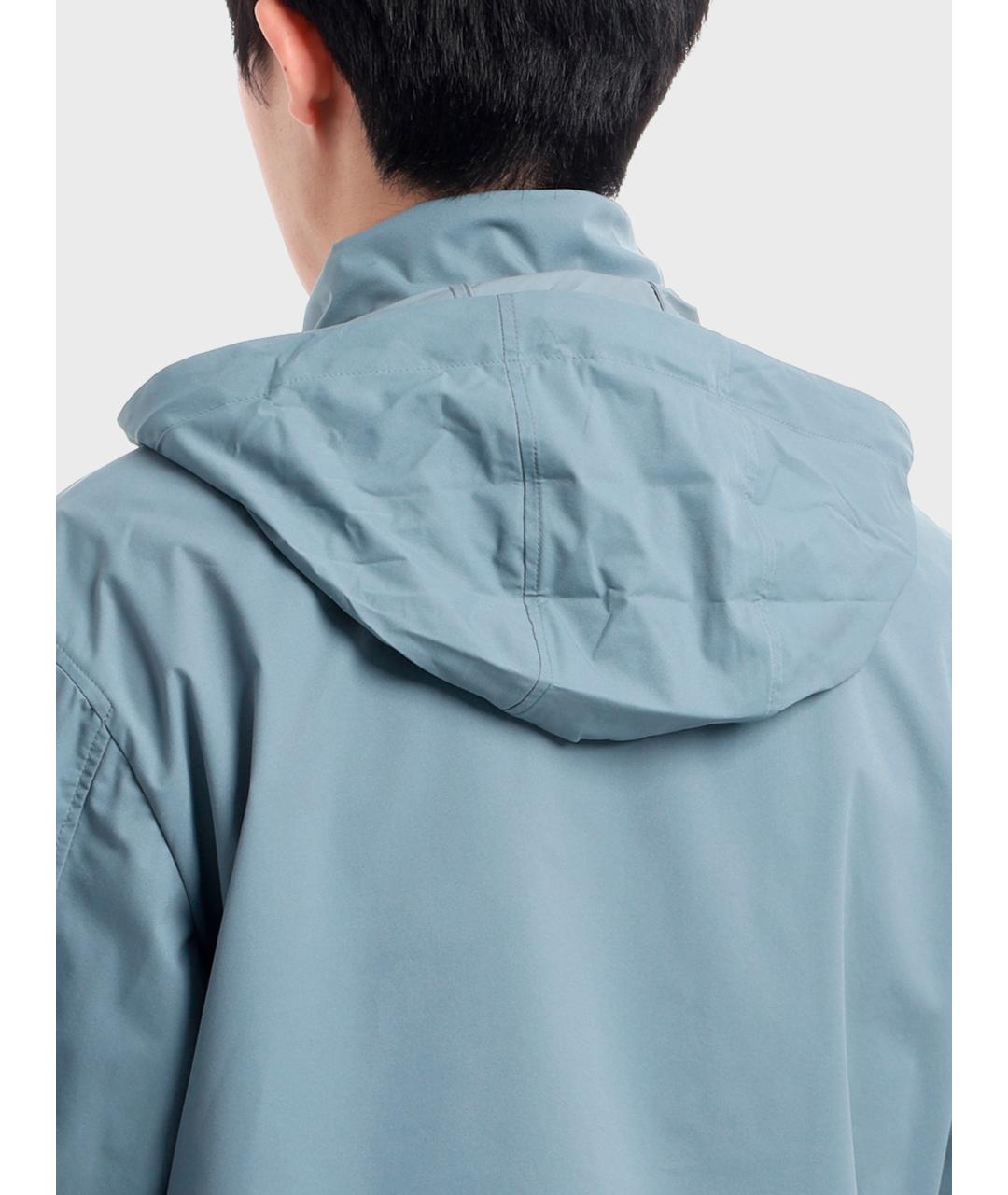 CP COMPANY Голубая полиэстеровая куртка, фото 5