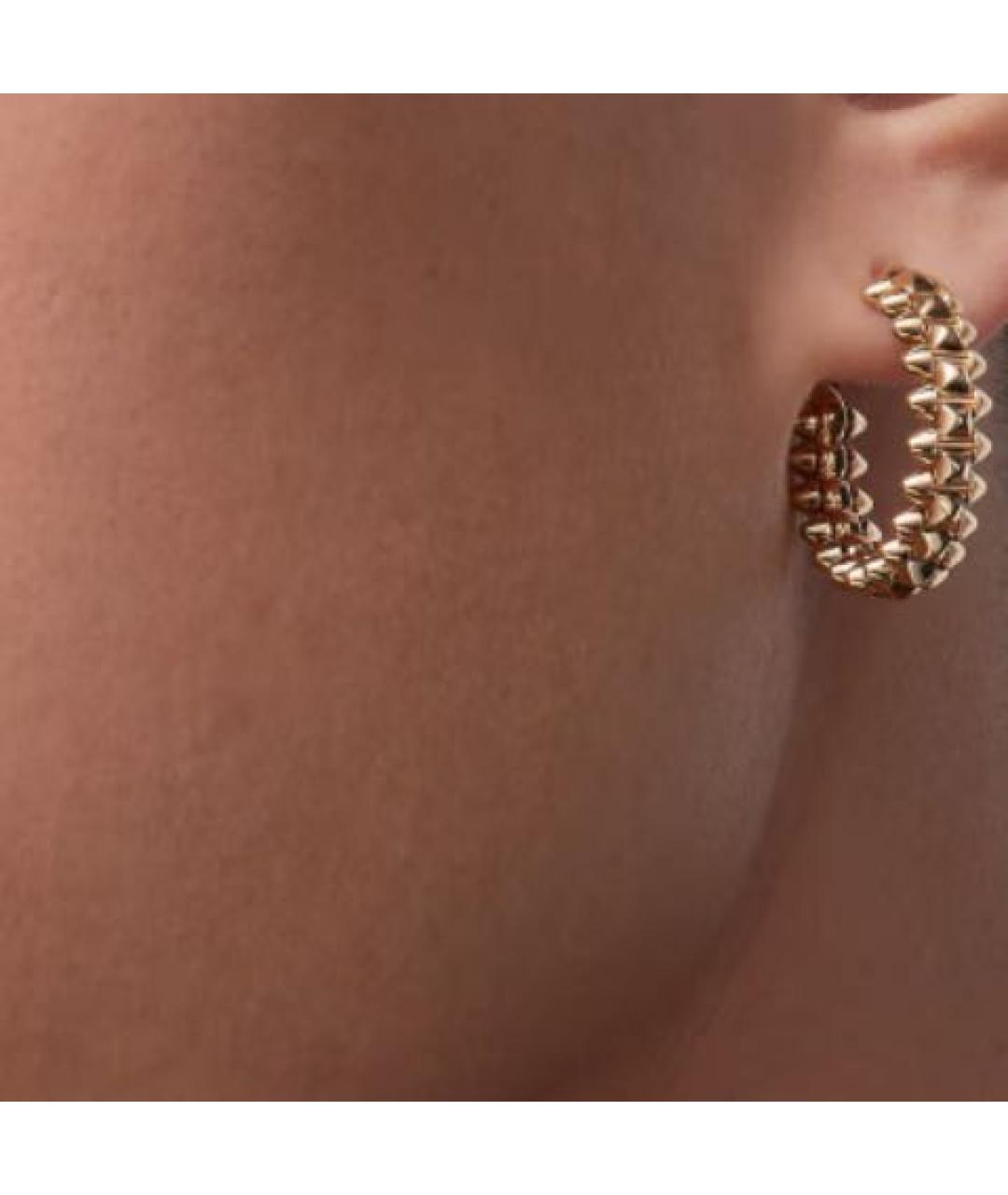 CARTIER Золотые серьги из желтого золота, фото 4