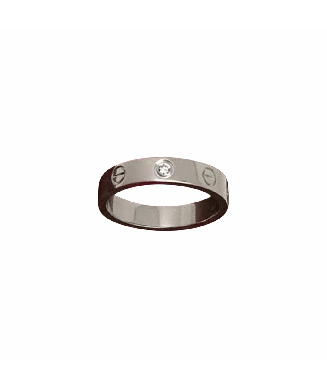 CARTIER Серебряное кольцо из белого золота, фото 1