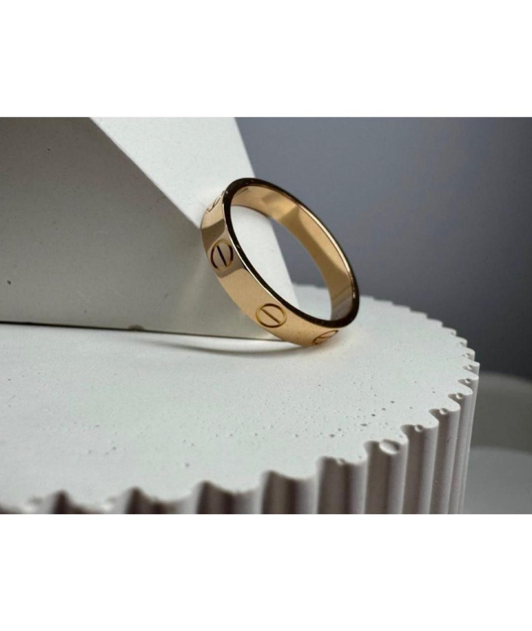 CARTIER Золотое кольцо из розового золота, фото 2
