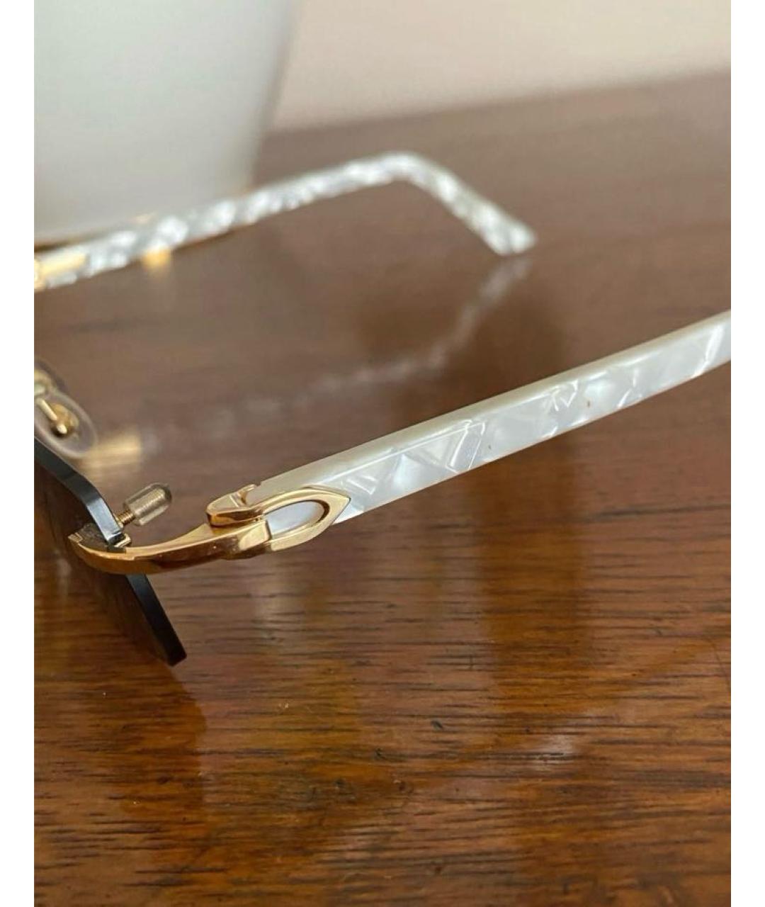 CARTIER Черные пластиковые солнцезащитные очки, фото 5