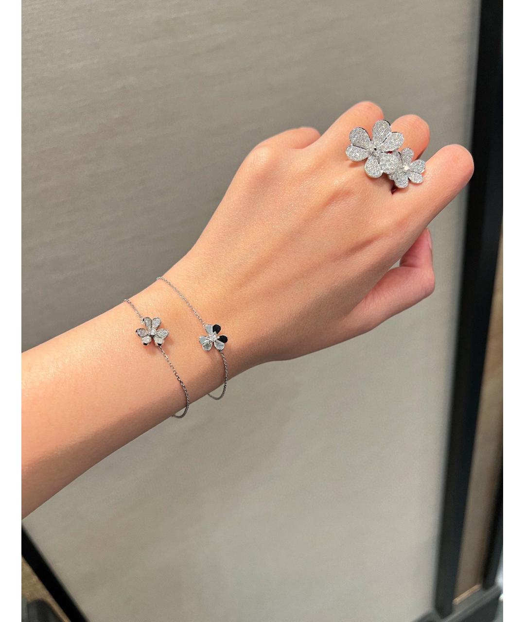 VAN CLEEF & ARPELS Серебряный браслет из белого золота, фото 5