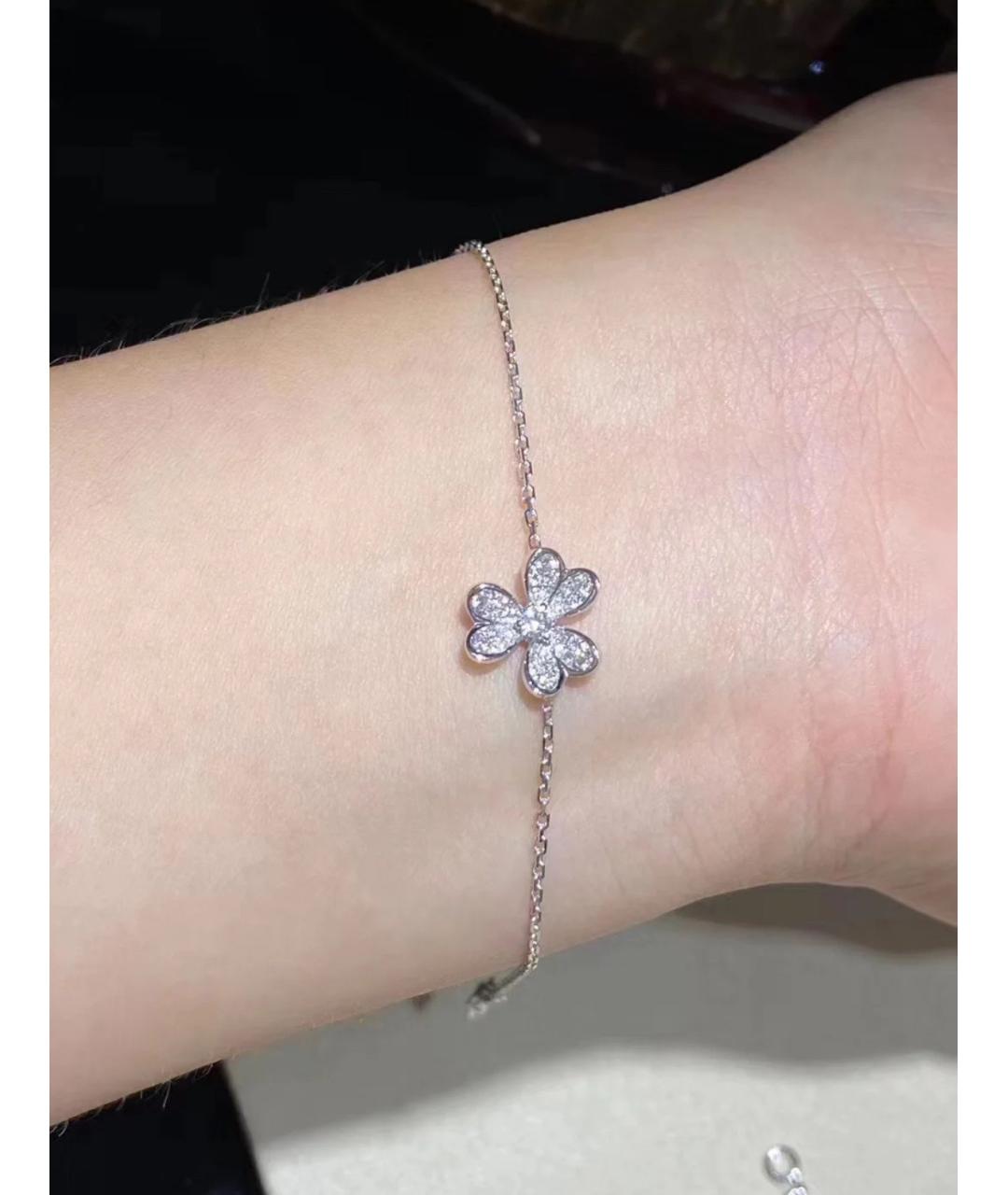 VAN CLEEF & ARPELS Серебряный браслет из белого золота, фото 4