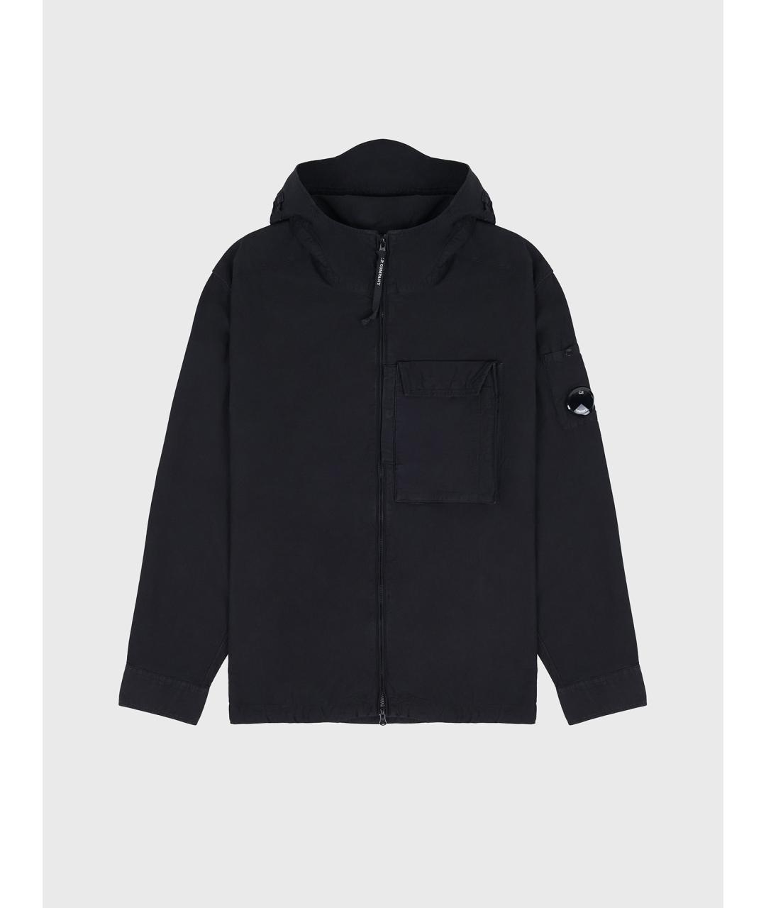 CP COMPANY Черная хлопковая куртка, фото 9
