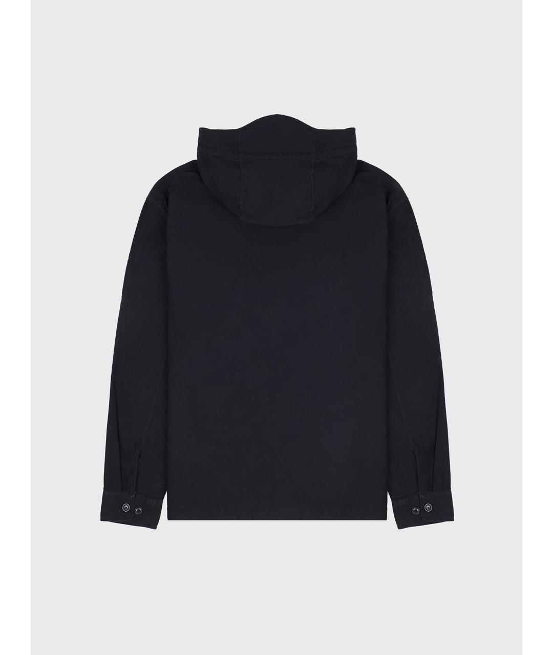 CP COMPANY Черная хлопковая куртка, фото 3