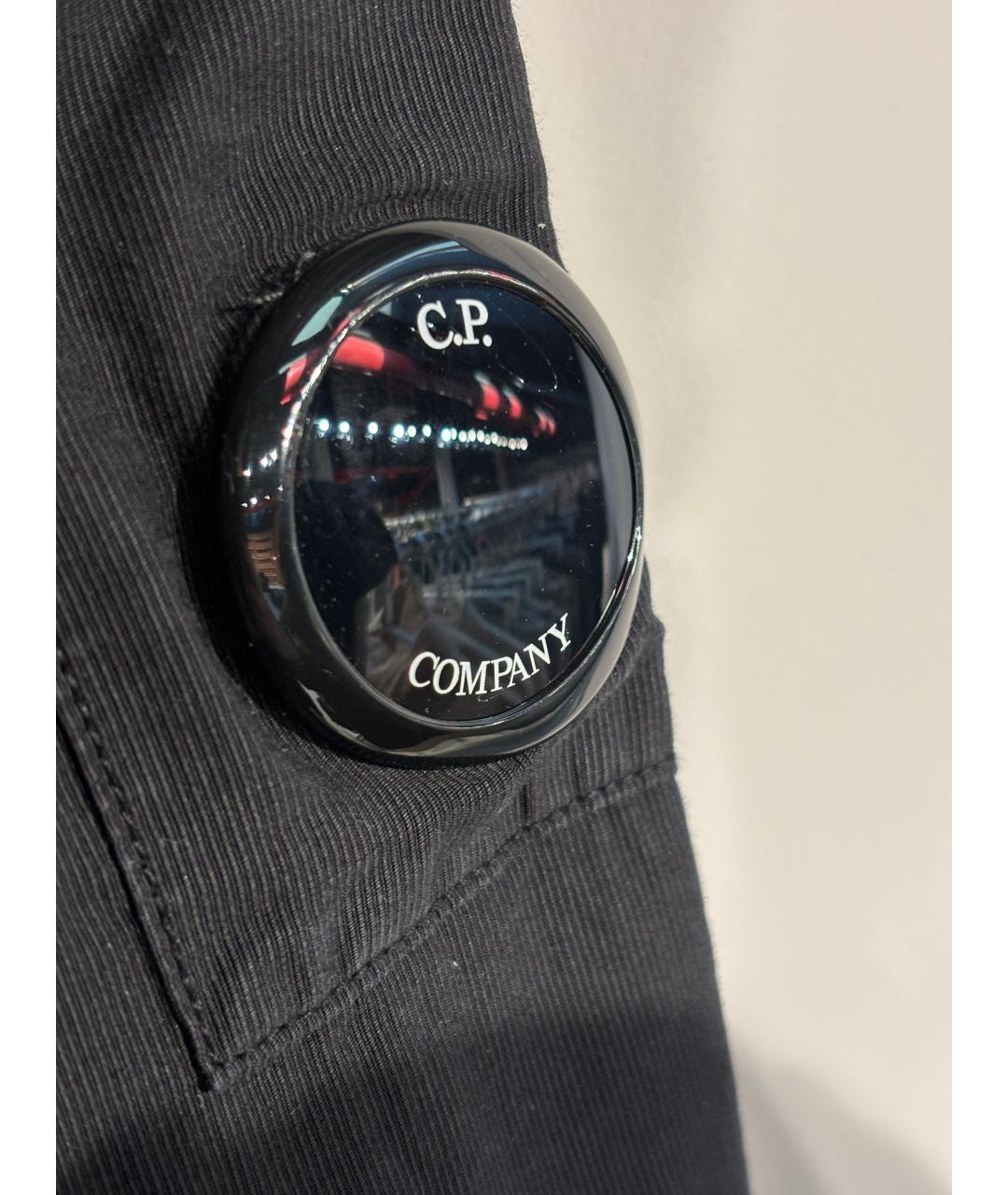 CP COMPANY Черная хлопковая куртка, фото 6