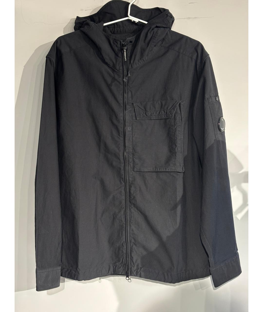 CP COMPANY Черная хлопковая куртка, фото 5