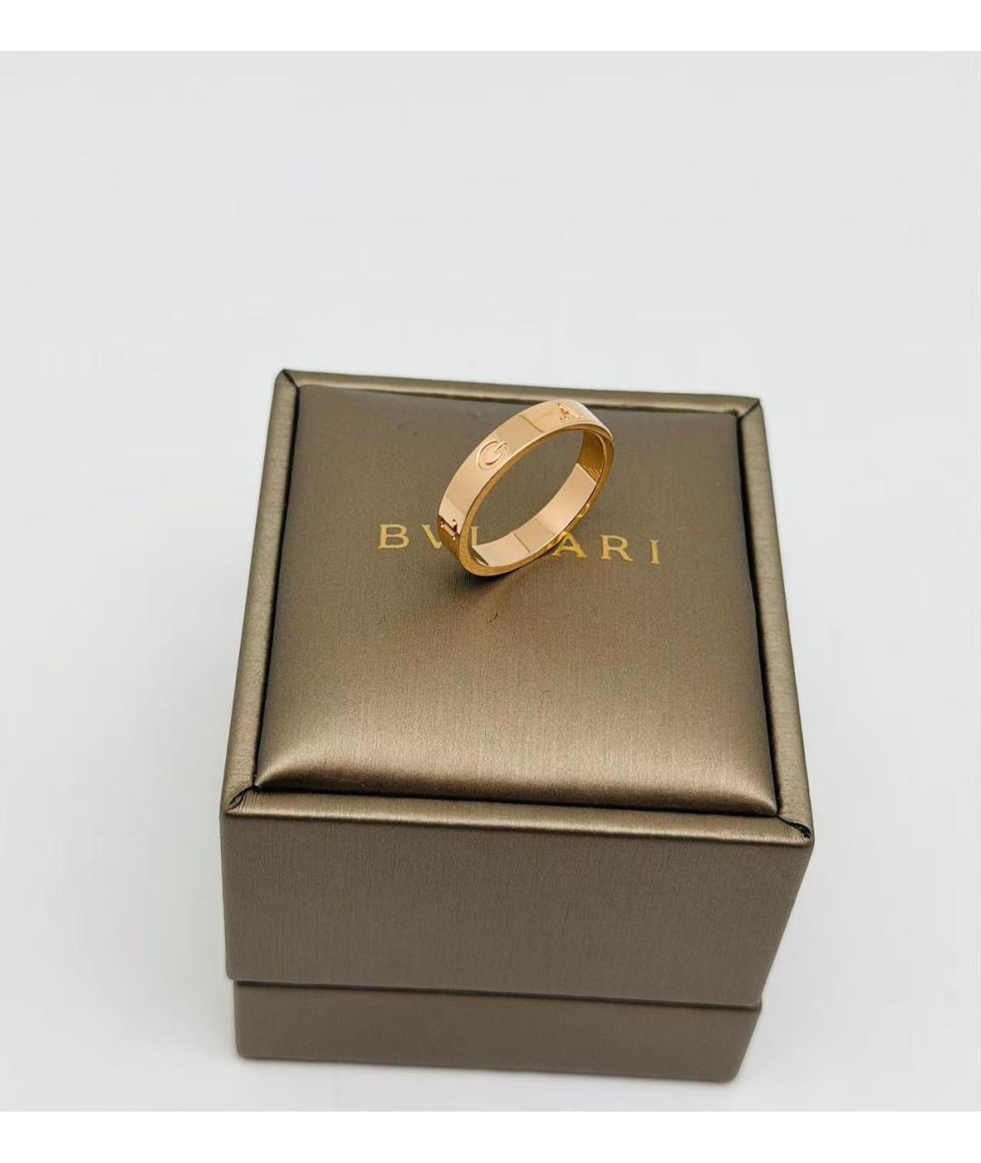 BVLGARI Золотое кольцо из розового золота, фото 4