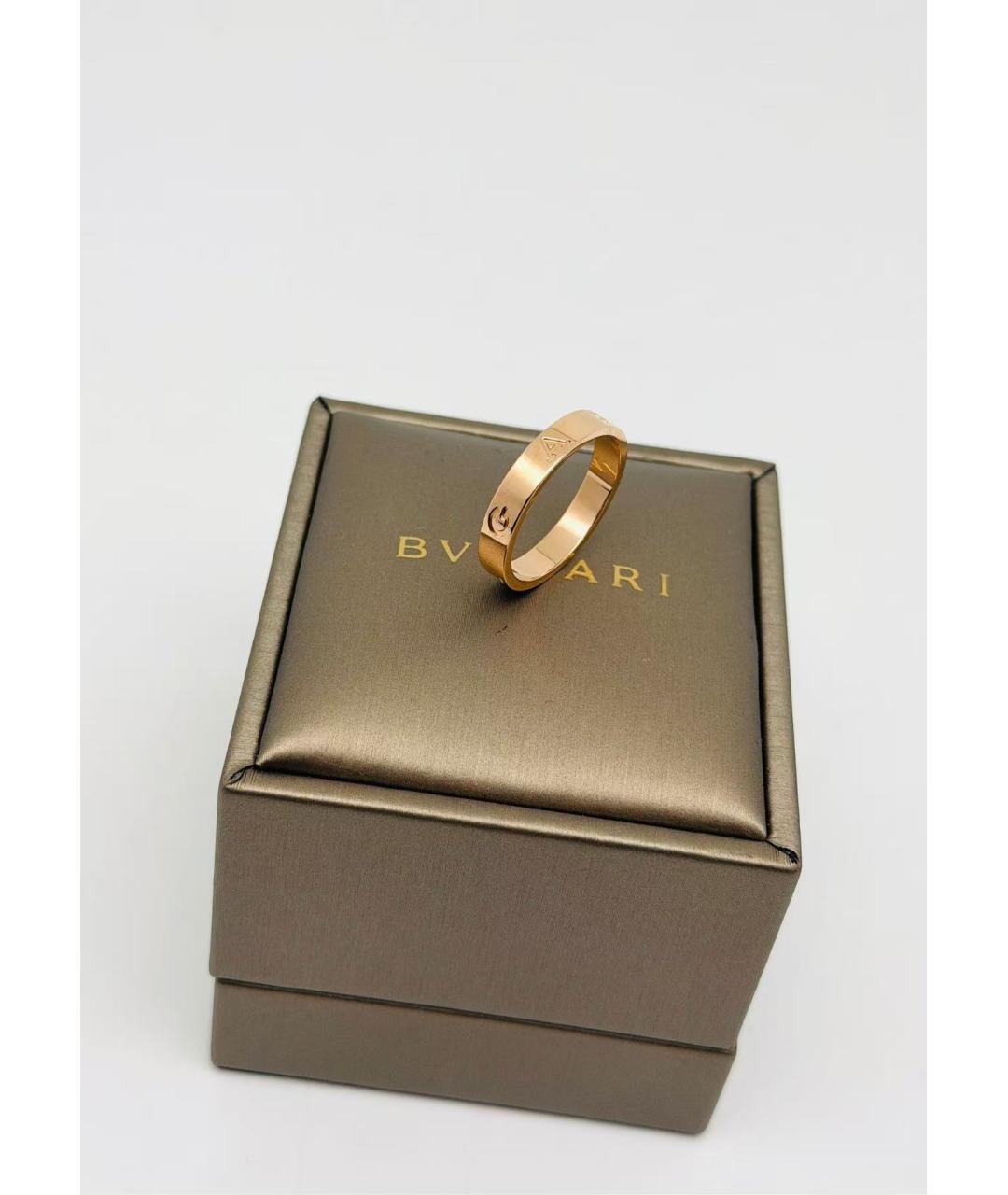 BVLGARI Золотое кольцо из розового золота, фото 5