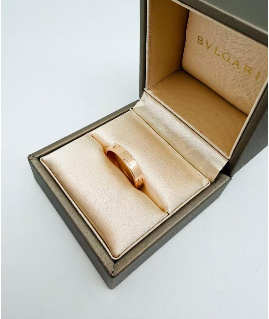 BVLGARI Золотое кольцо из розового золота, фото 3