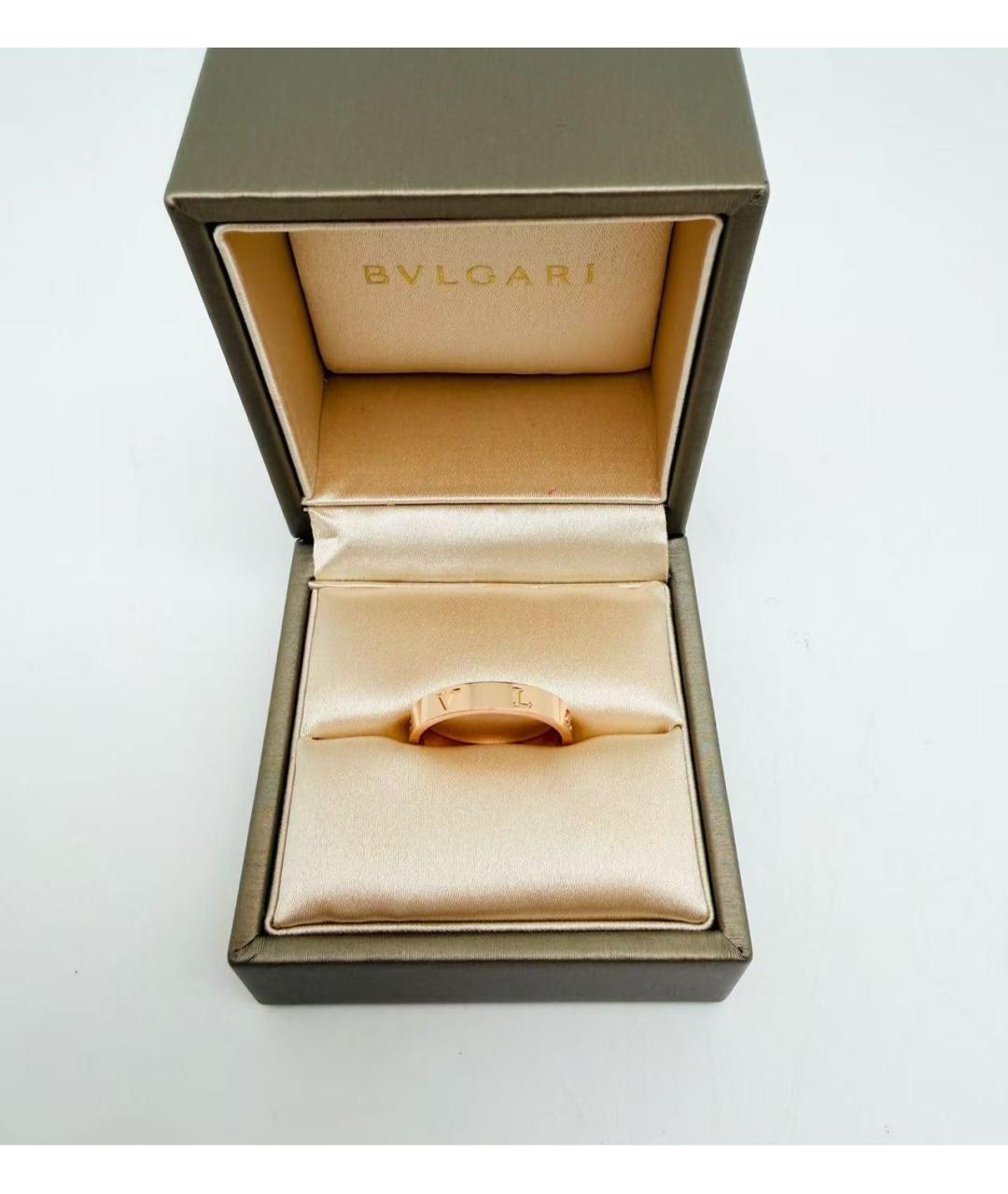 BVLGARI Золотое кольцо из розового золота, фото 2