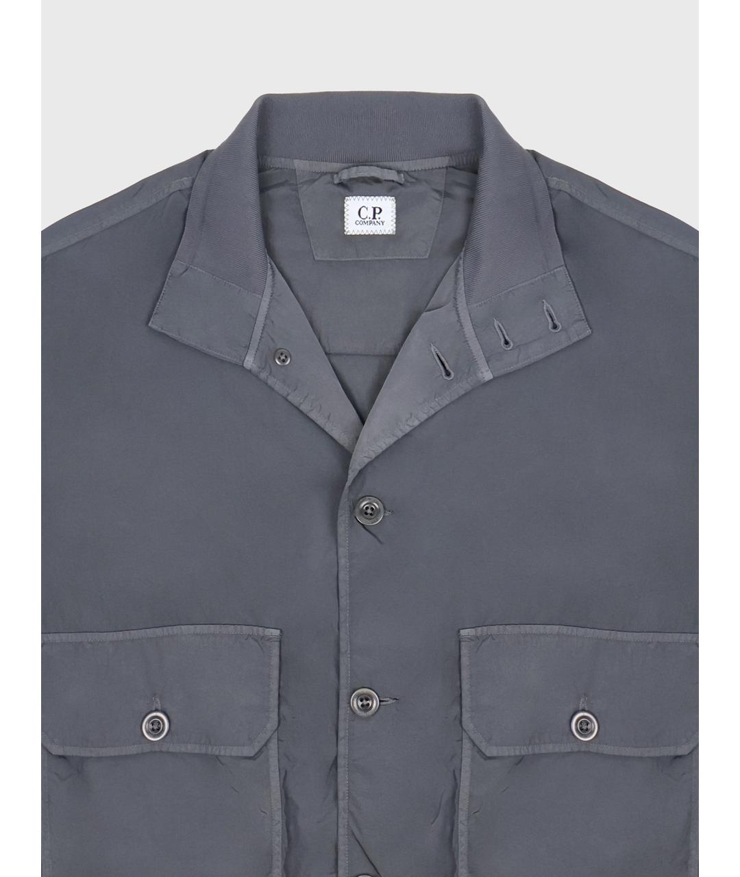 CP COMPANY Серая полиамидовая куртка, фото 3
