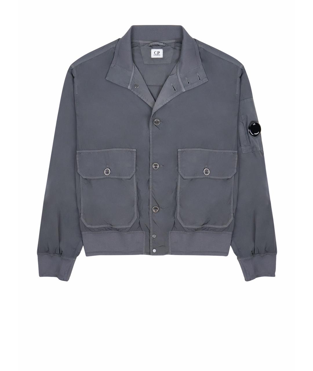 CP COMPANY Серая полиамидовая куртка, фото 1