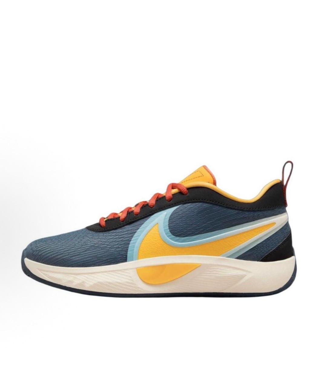 NIKE Темно-синие текстильные кеды, фото 9