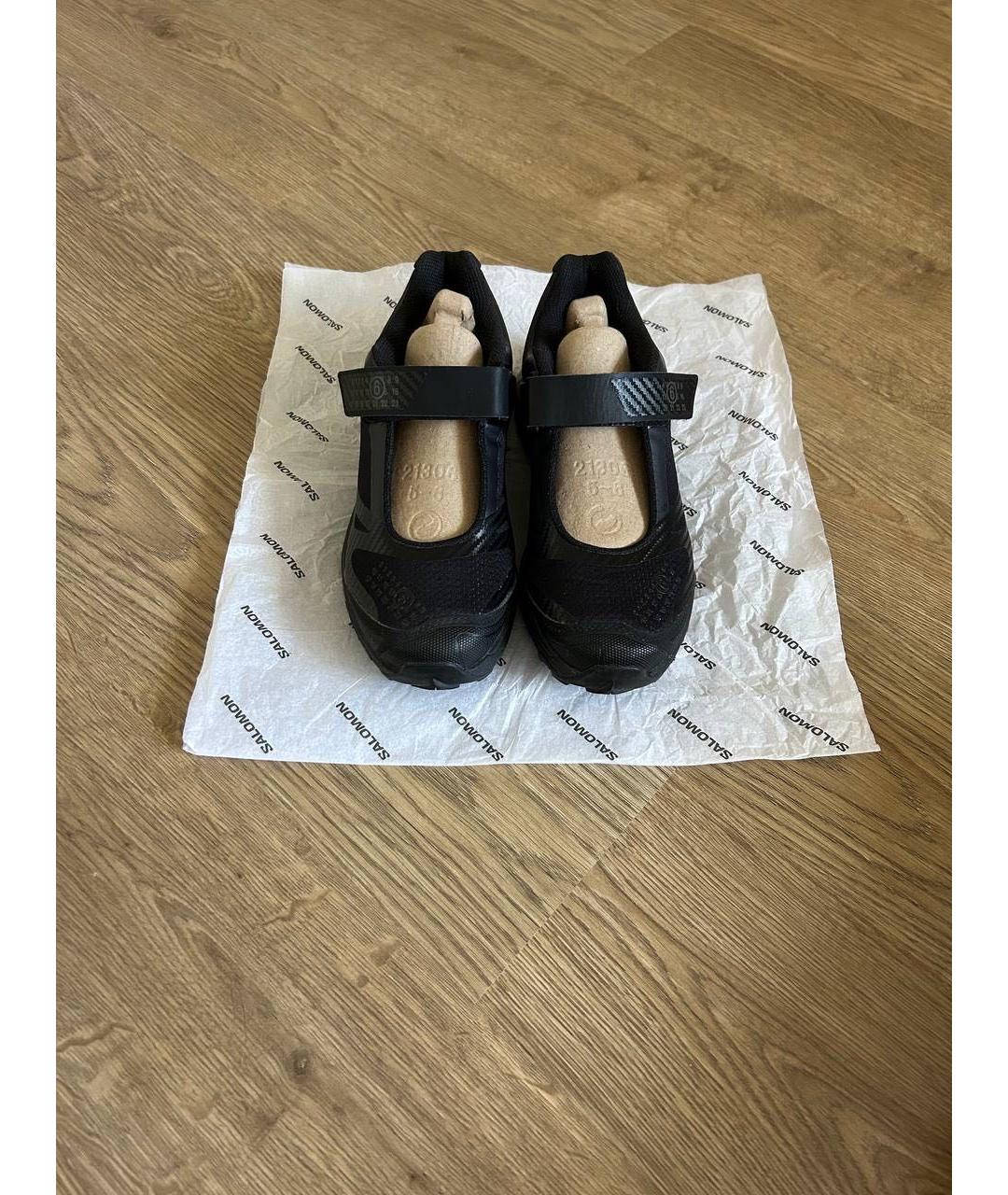 MM6 MAISON MARGIELA Черные кроссовки, фото 2