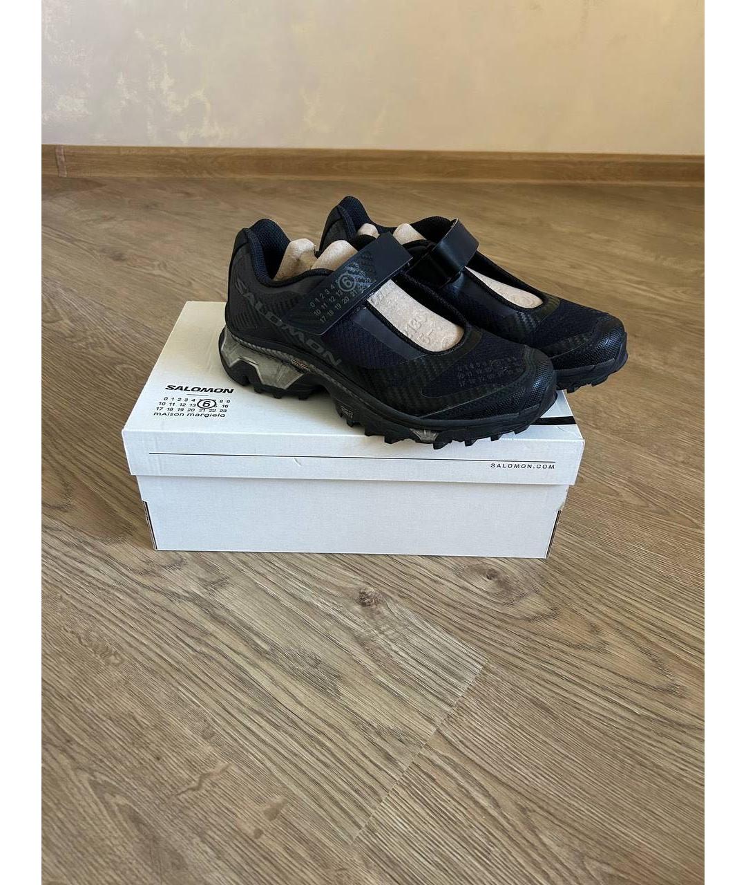 MM6 MAISON MARGIELA Черные кроссовки, фото 8