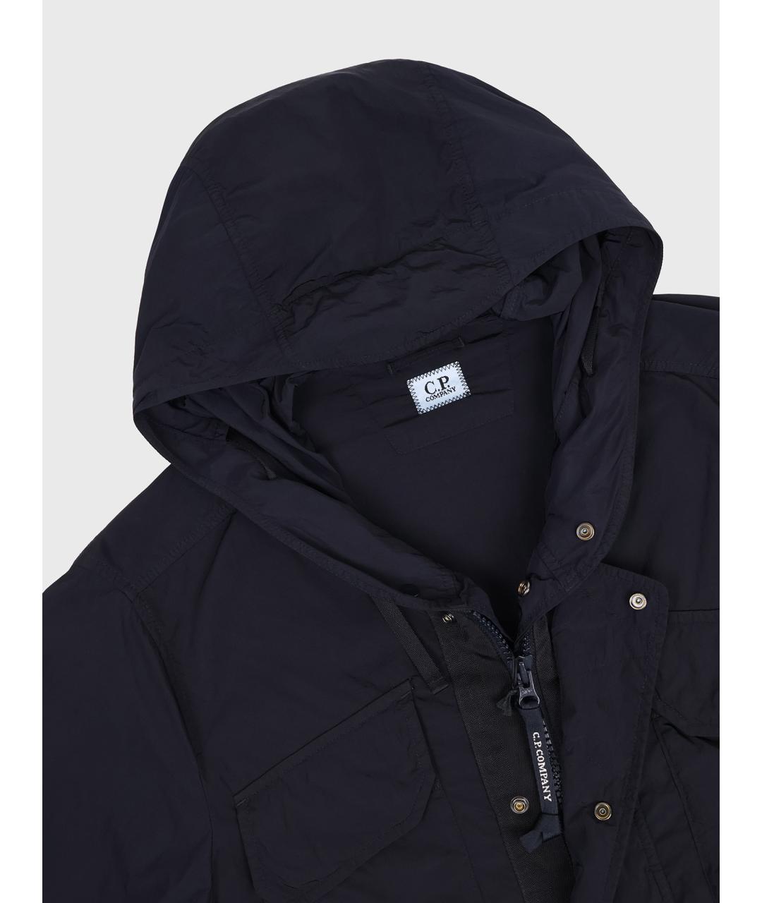 CP COMPANY Темно-синяя полиамидовая куртка, фото 3
