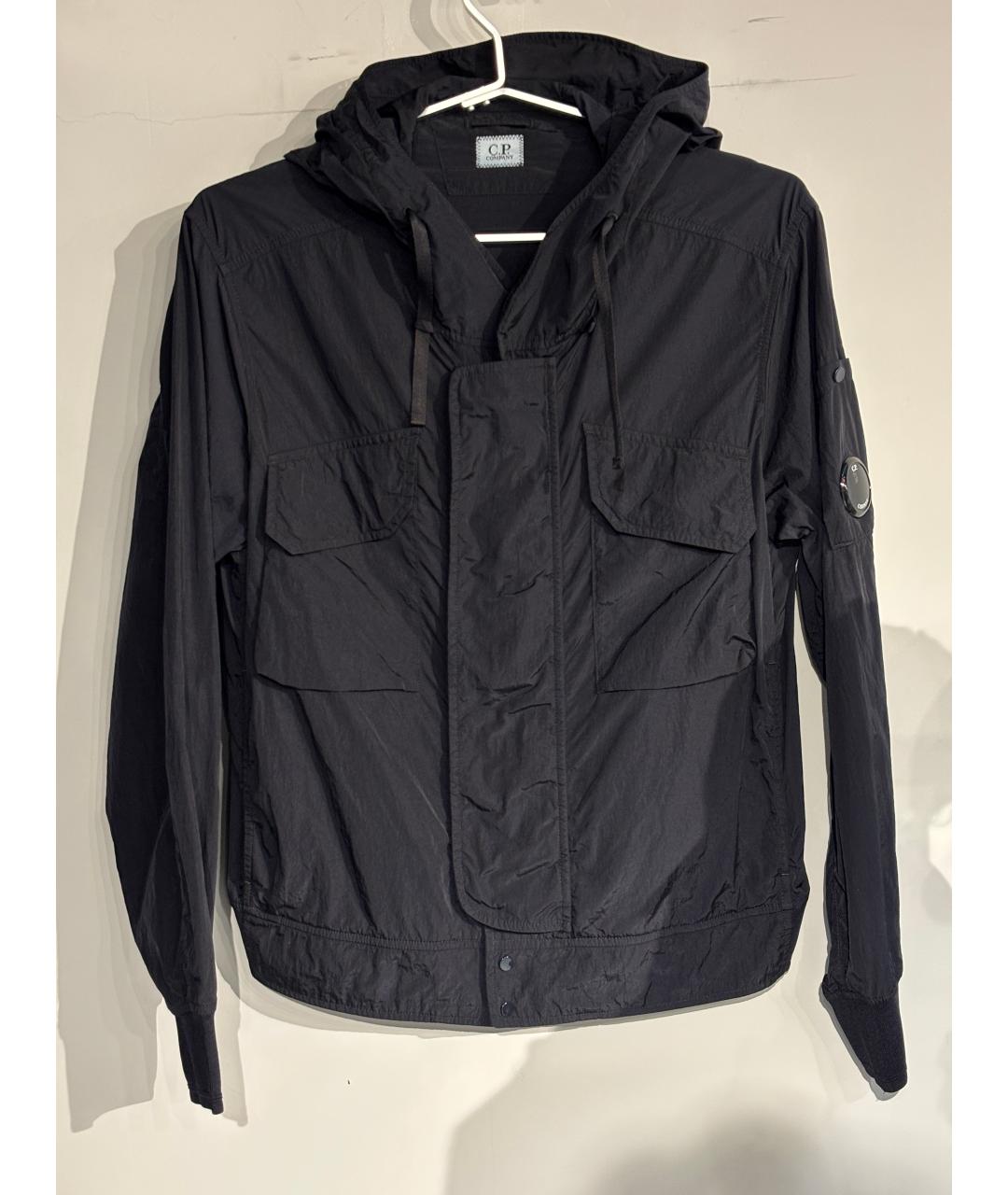 CP COMPANY Темно-синяя полиамидовая куртка, фото 6