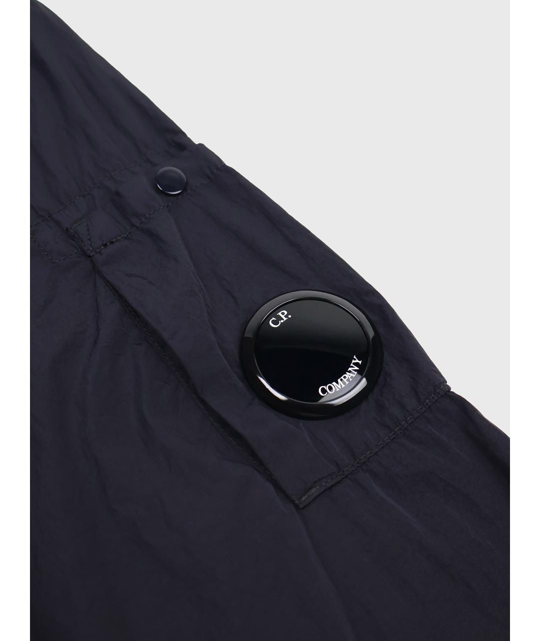 CP COMPANY Темно-синяя полиамидовая куртка, фото 4