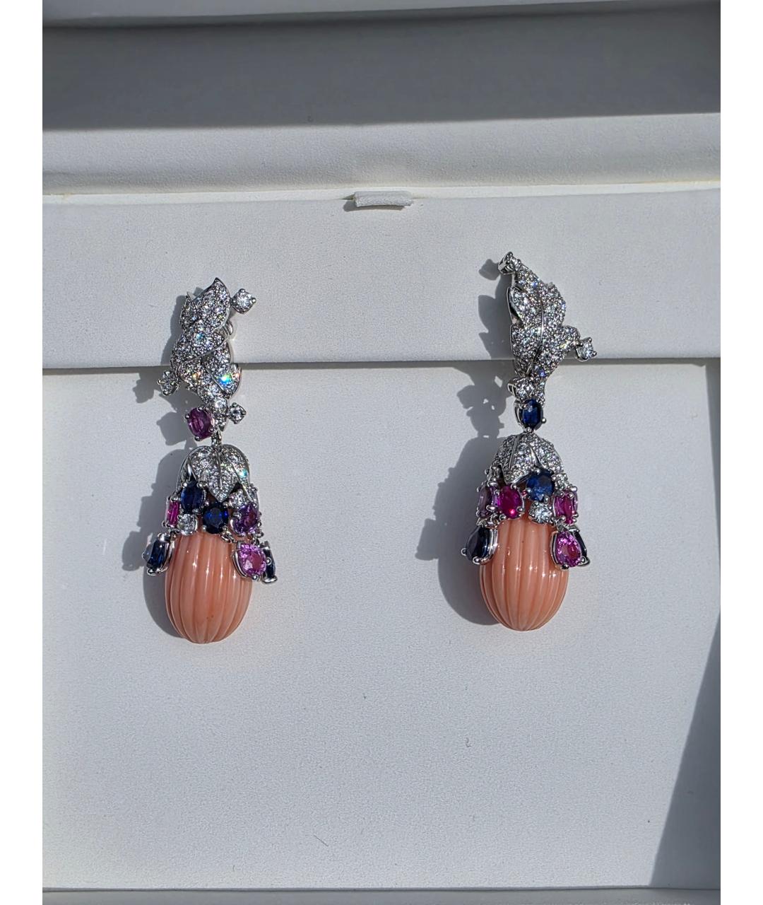 CHRISTIAN DIOR Мульти серьги из белого золота, фото 5