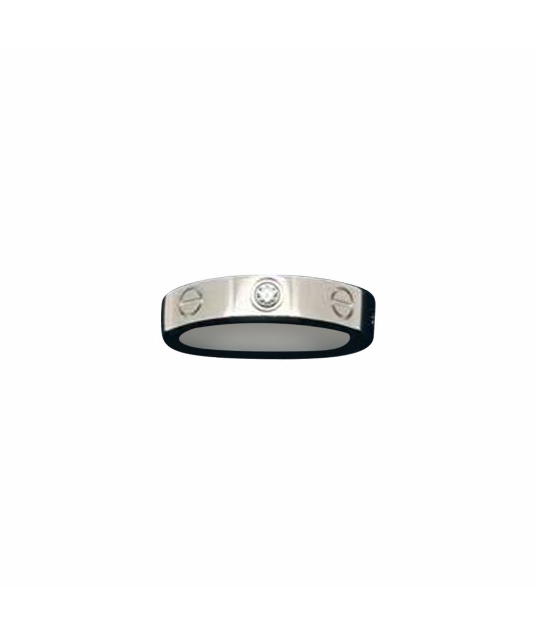 CARTIER Серебряное кольцо из белого золота, фото 1