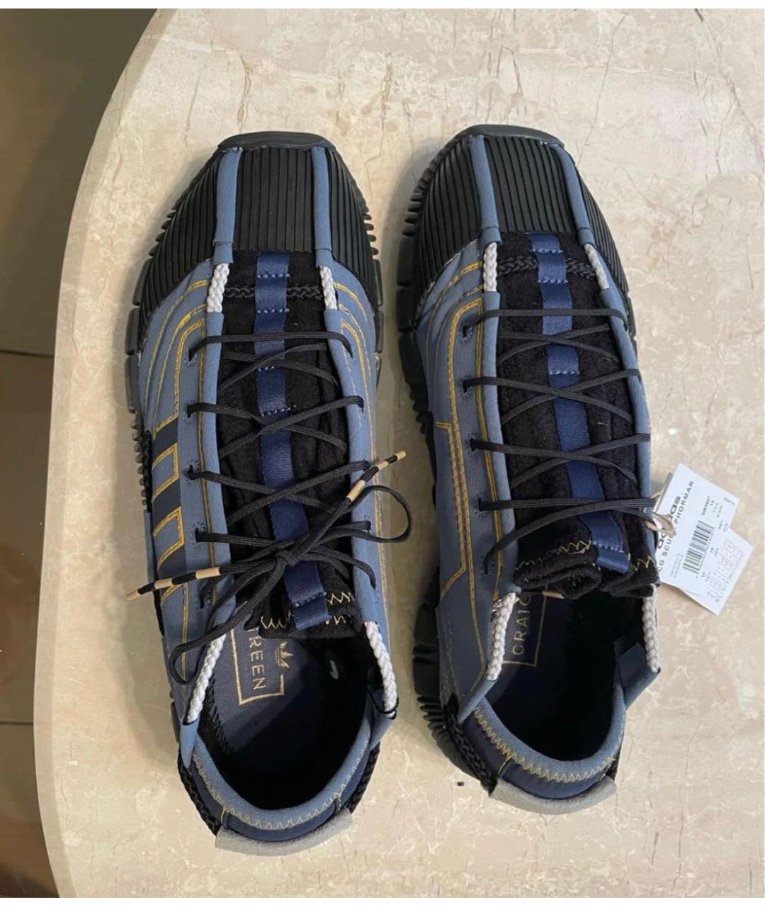 ADIDAS Темно-синие низкие кроссовки / кеды, фото 3