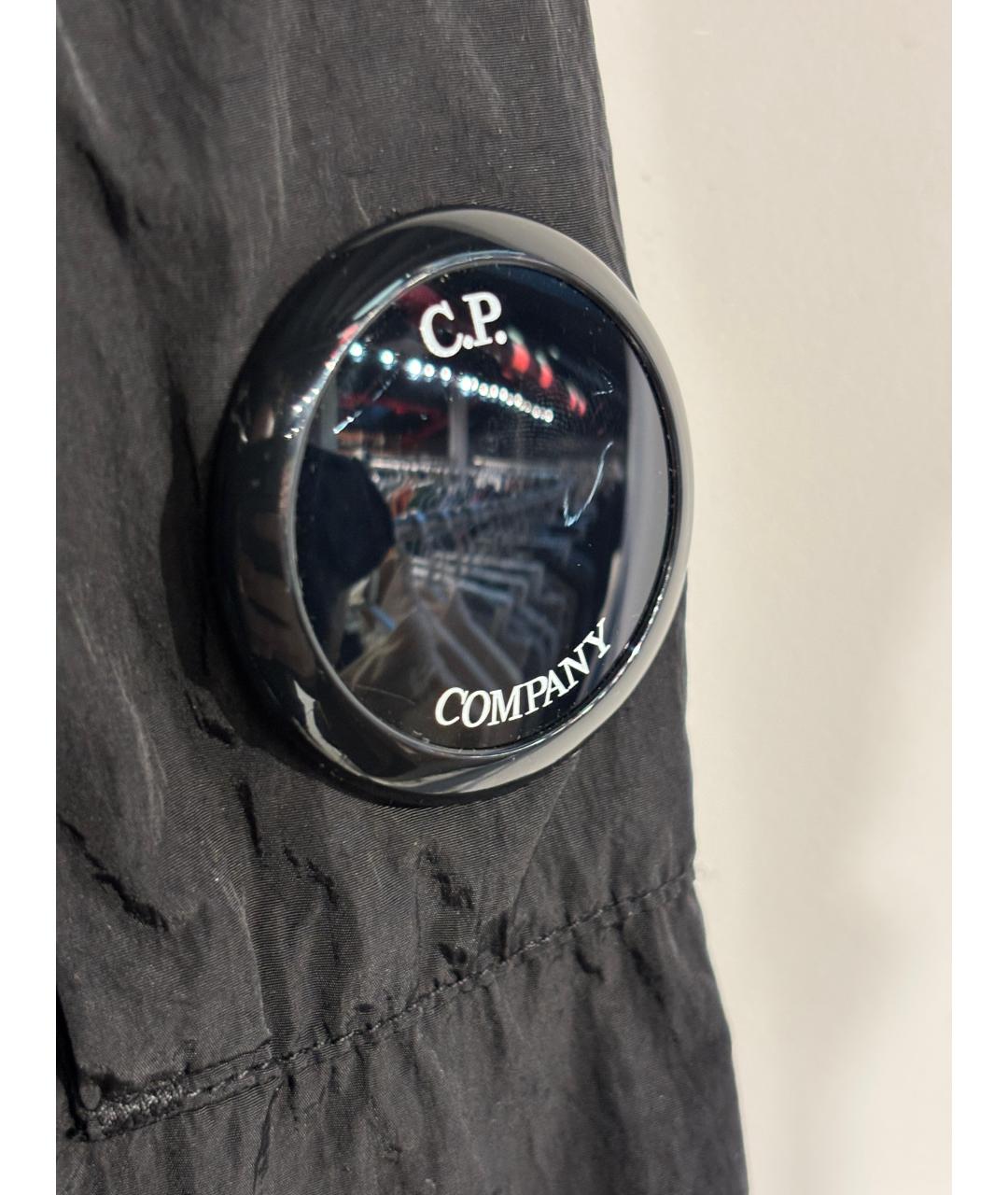 CP COMPANY Черная полиамидовая куртка, фото 8