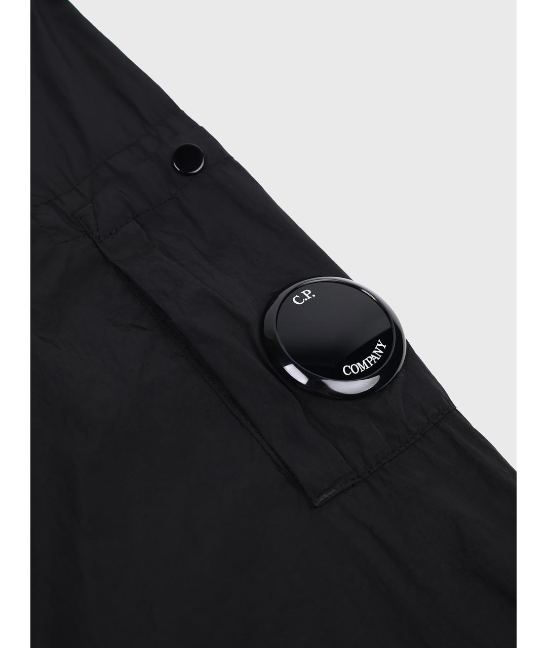 CP COMPANY Черная полиамидовая куртка, фото 4