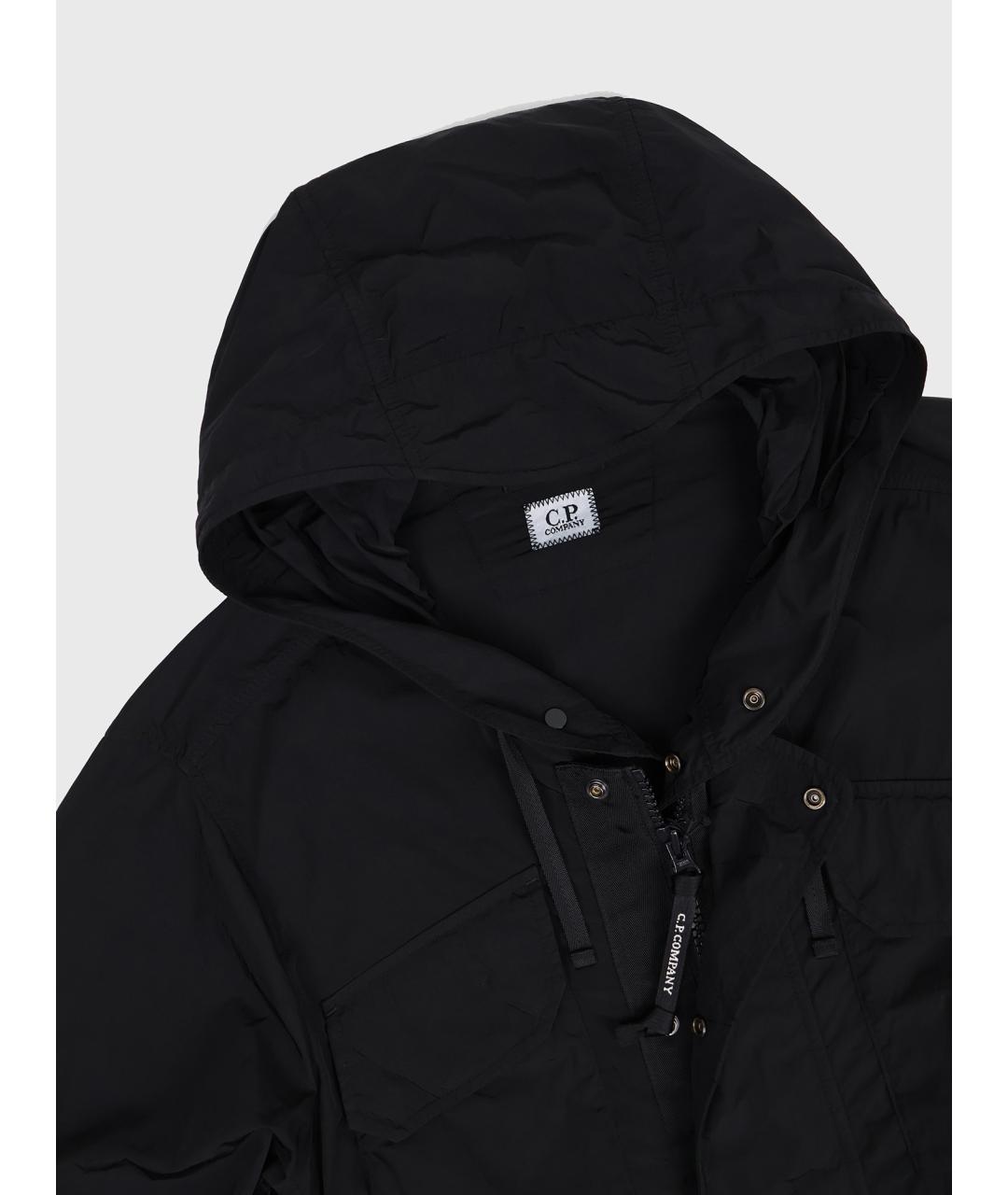 CP COMPANY Черная полиамидовая куртка, фото 3
