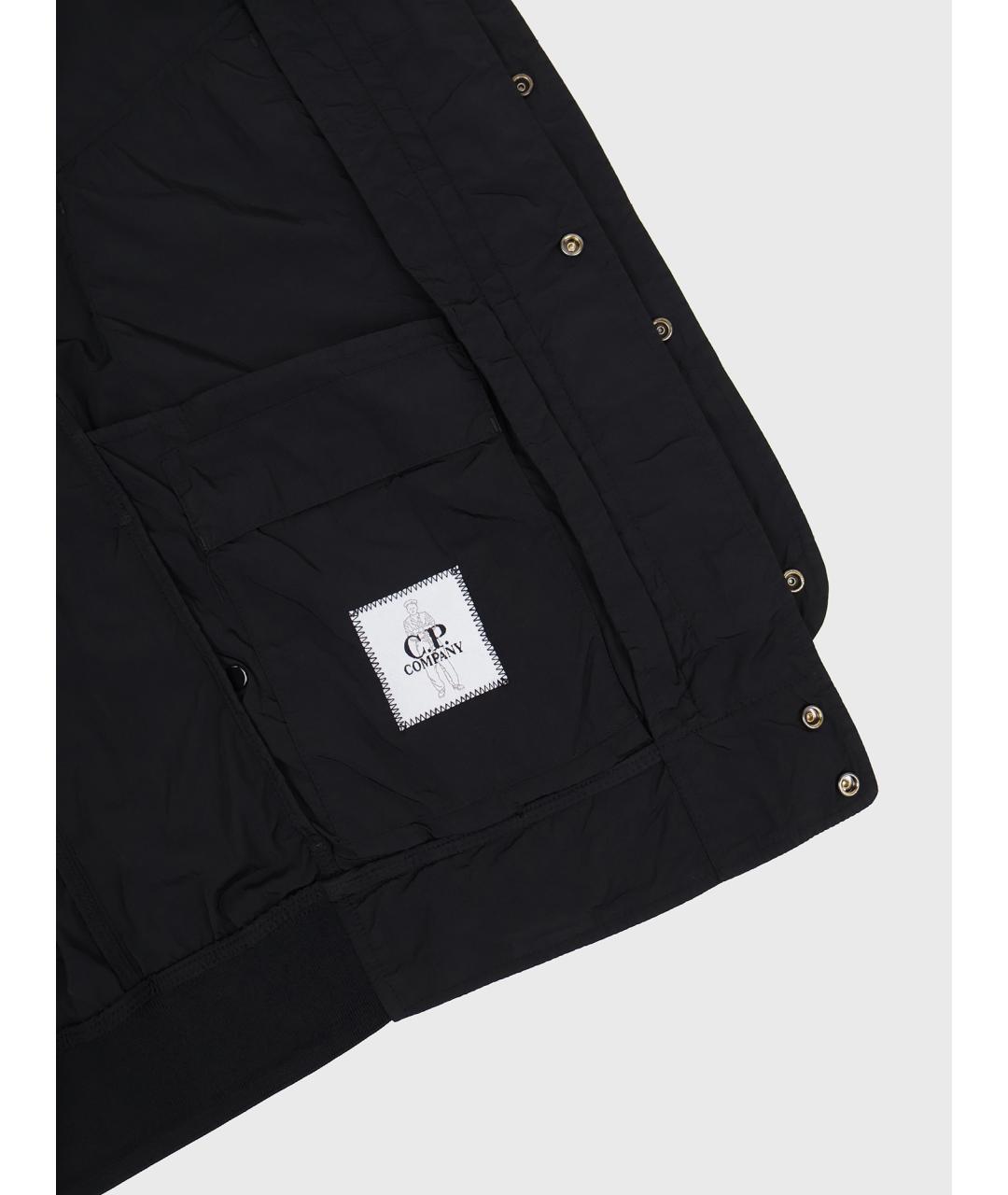 CP COMPANY Черная полиамидовая куртка, фото 5