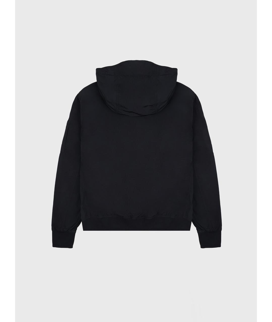CP COMPANY Черная полиамидовая куртка, фото 2