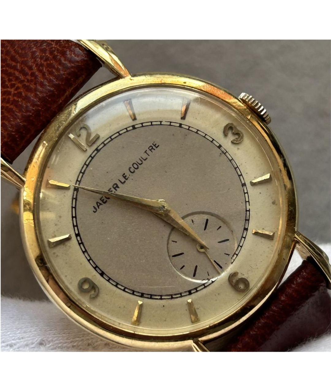Jaeger LeCoultre Золотые часы из желтого золота, фото 2