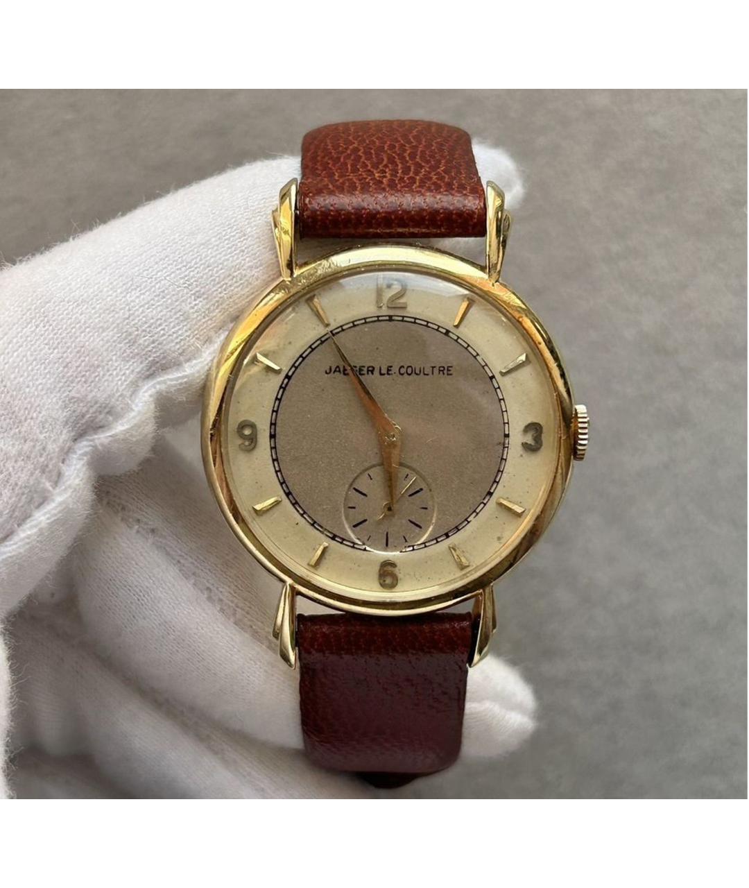 Jaeger LeCoultre Золотые часы из желтого золота, фото 10