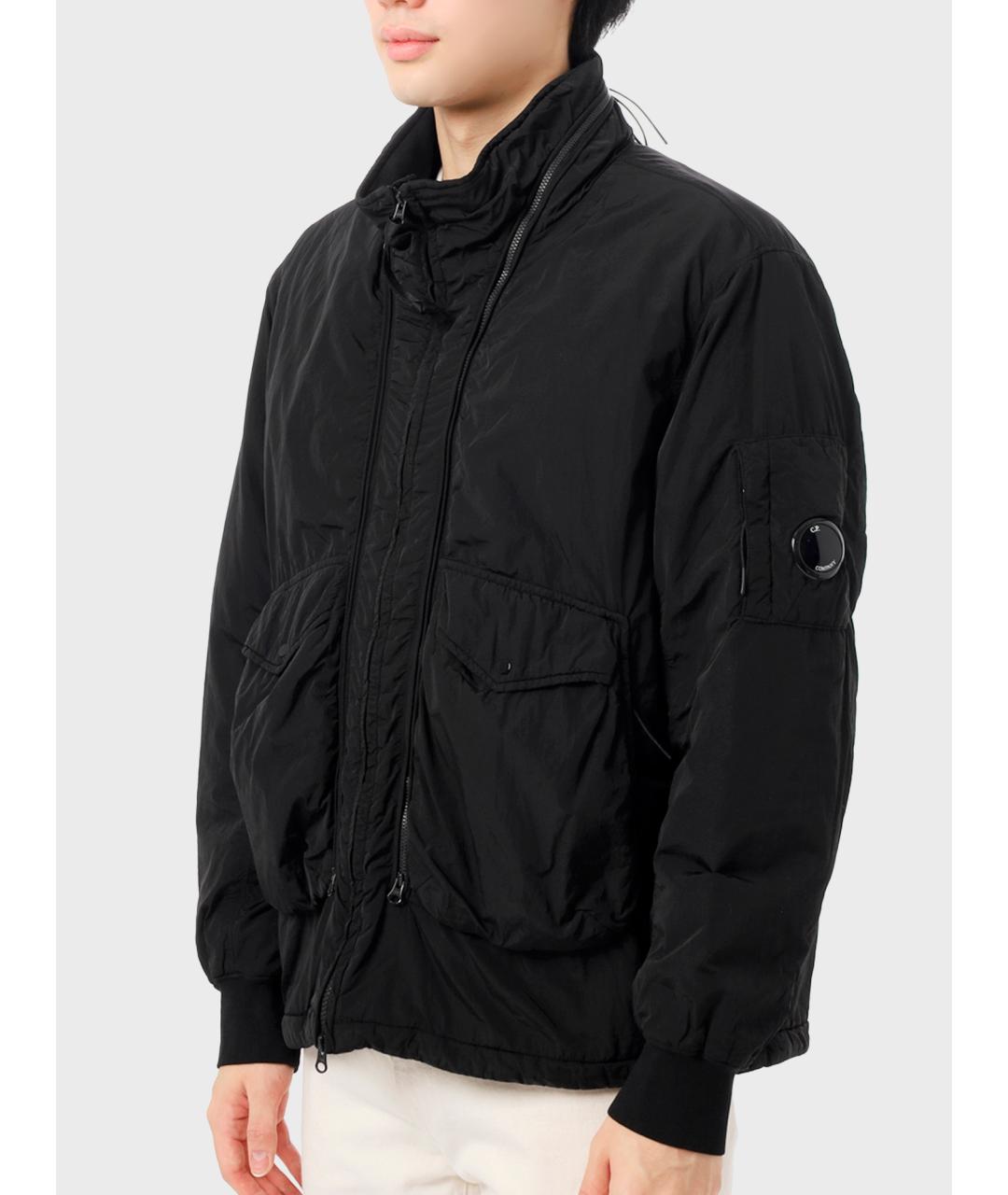 CP COMPANY Черная нейлоновая куртка, фото 3