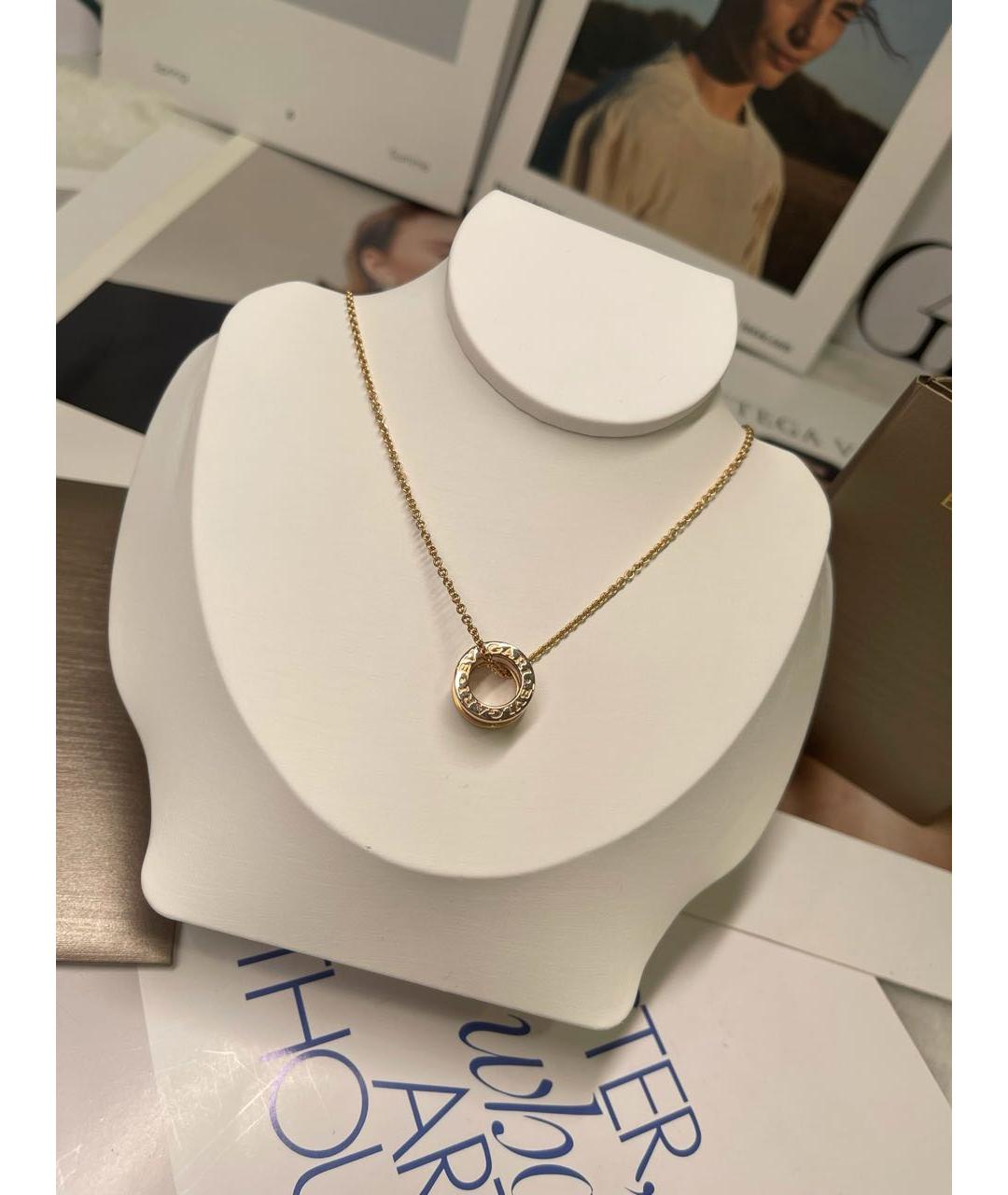 BVLGARI Золотое колье из розового золота, фото 2