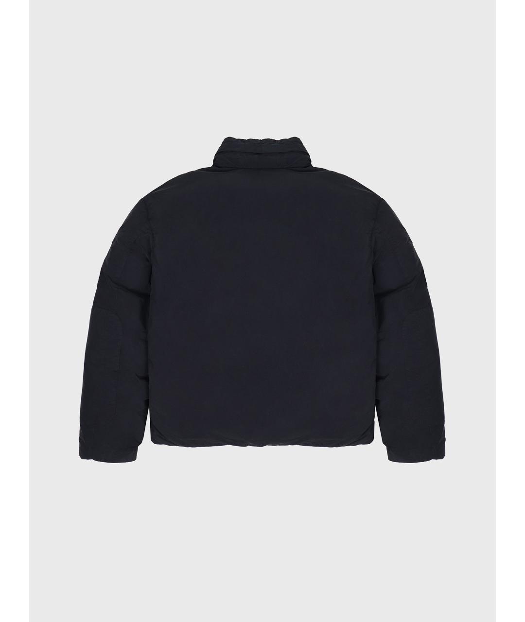 CP COMPANY Черный нейлоновый пуховик, фото 3