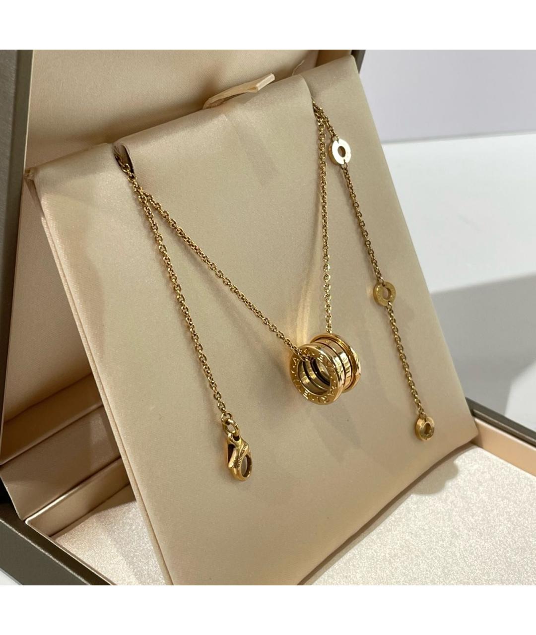 BVLGARI Золотое колье из розового золота, фото 3