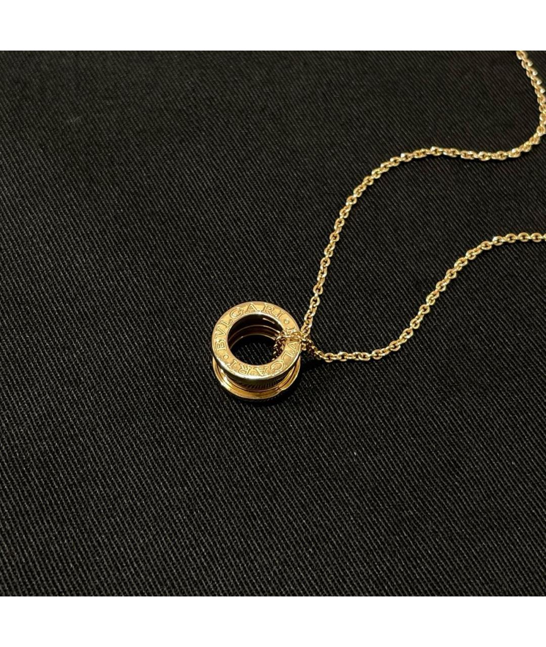 BVLGARI Золотое колье из розового золота, фото 5