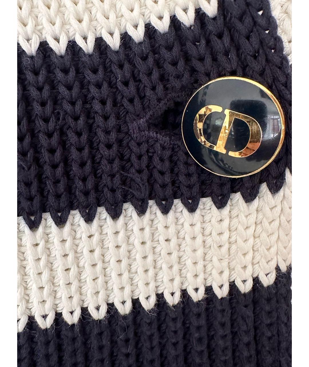 CHRISTIAN DIOR Хлопковый кардиган, фото 4