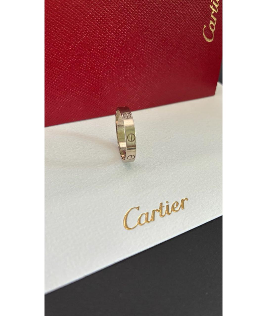 CARTIER Серебряное кольцо из белого золота, фото 2