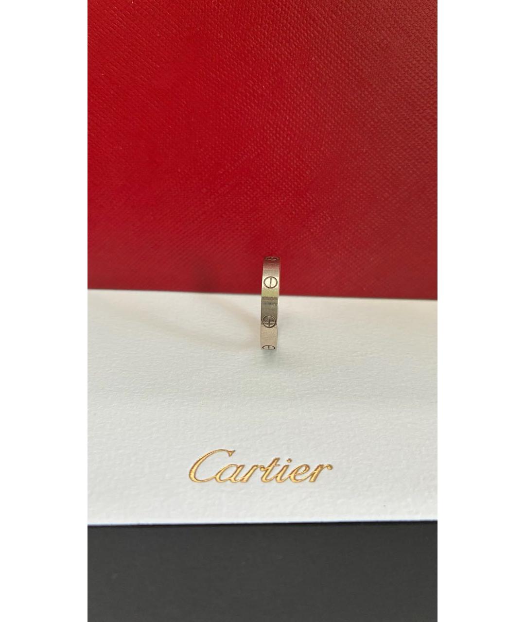 CARTIER Серебряное кольцо из белого золота, фото 3