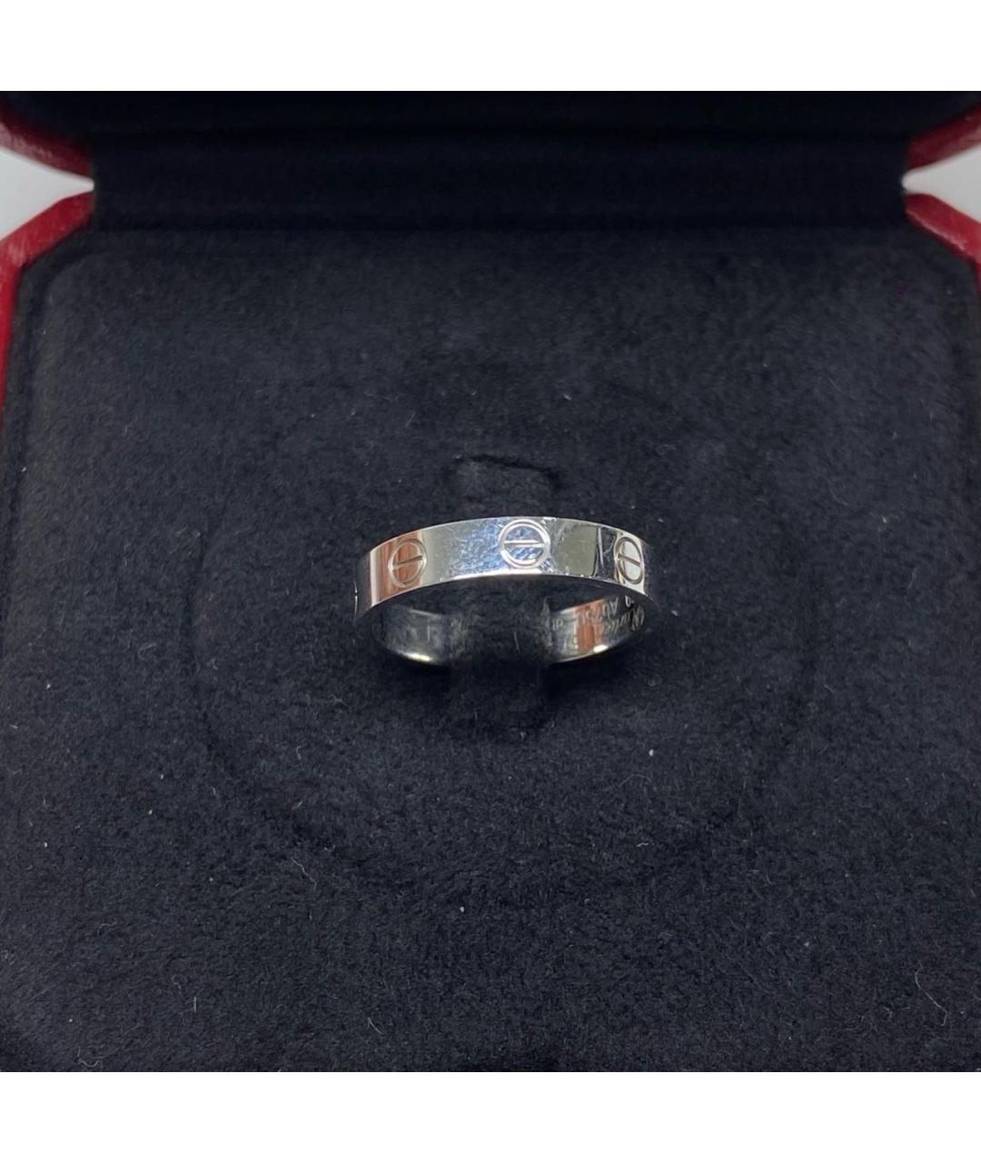 CARTIER Серебряное кольцо из белого золота, фото 6