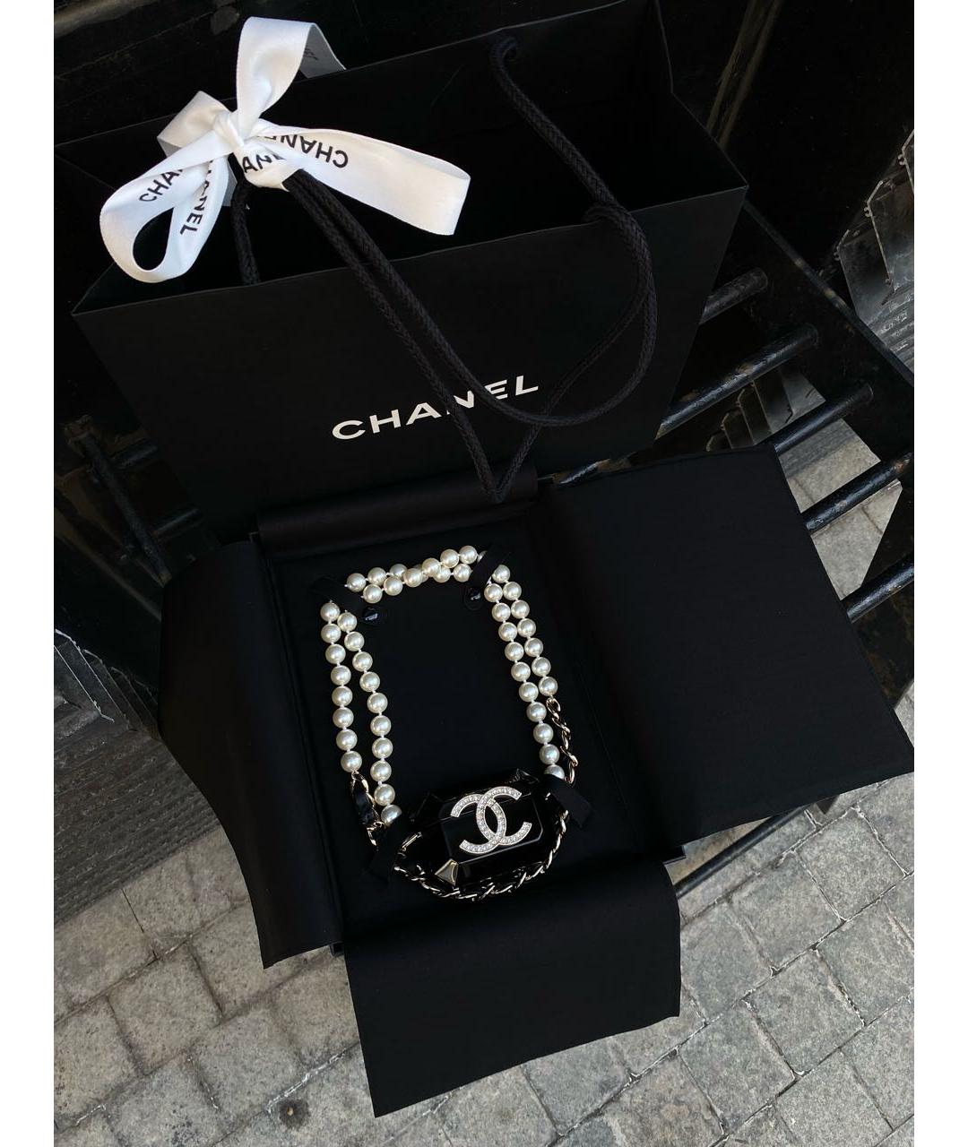 CHANEL Черная сумка через плечо, фото 2