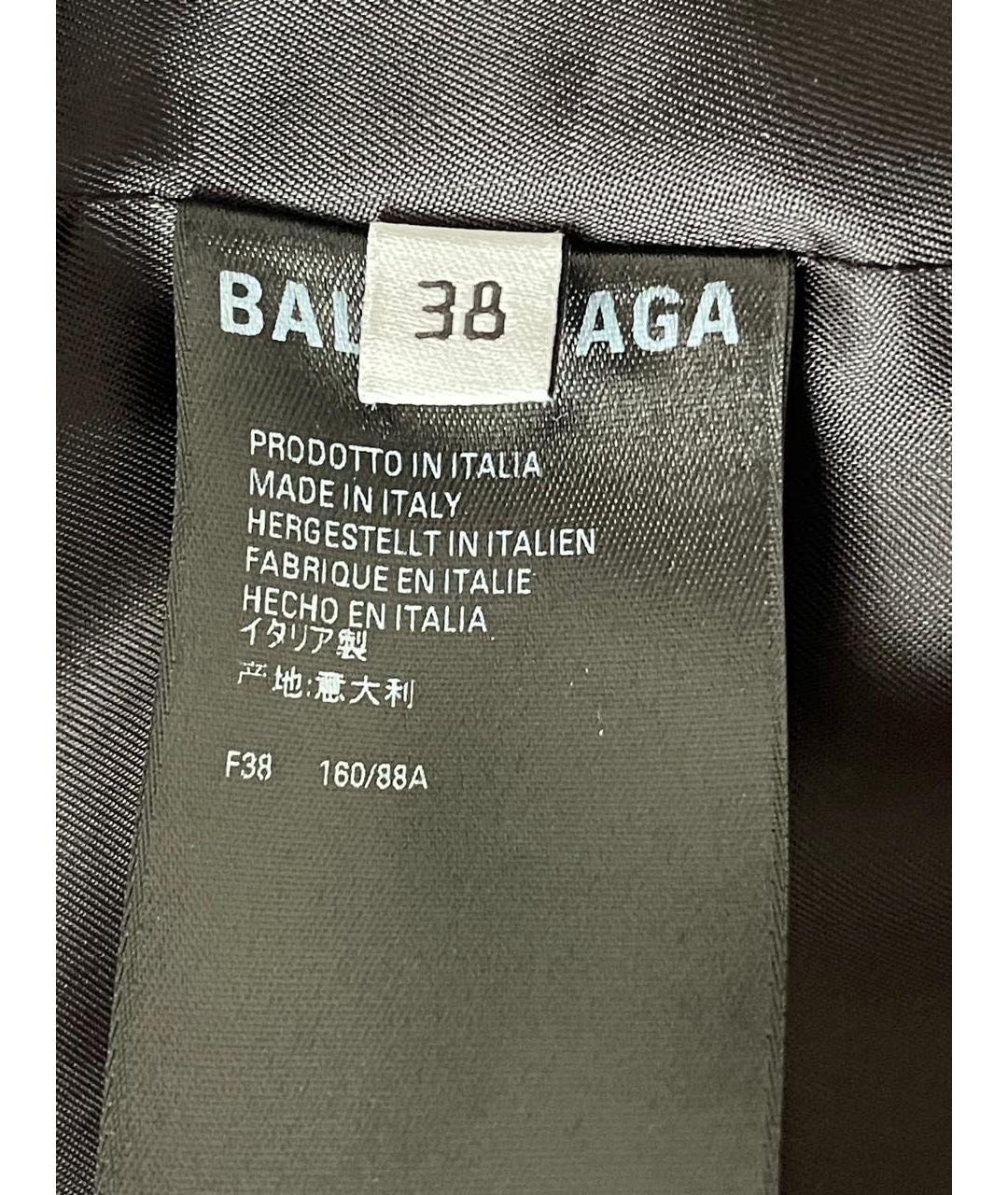 BALENCIAGA Фуксия шерстяной жакет/пиджак, фото 7