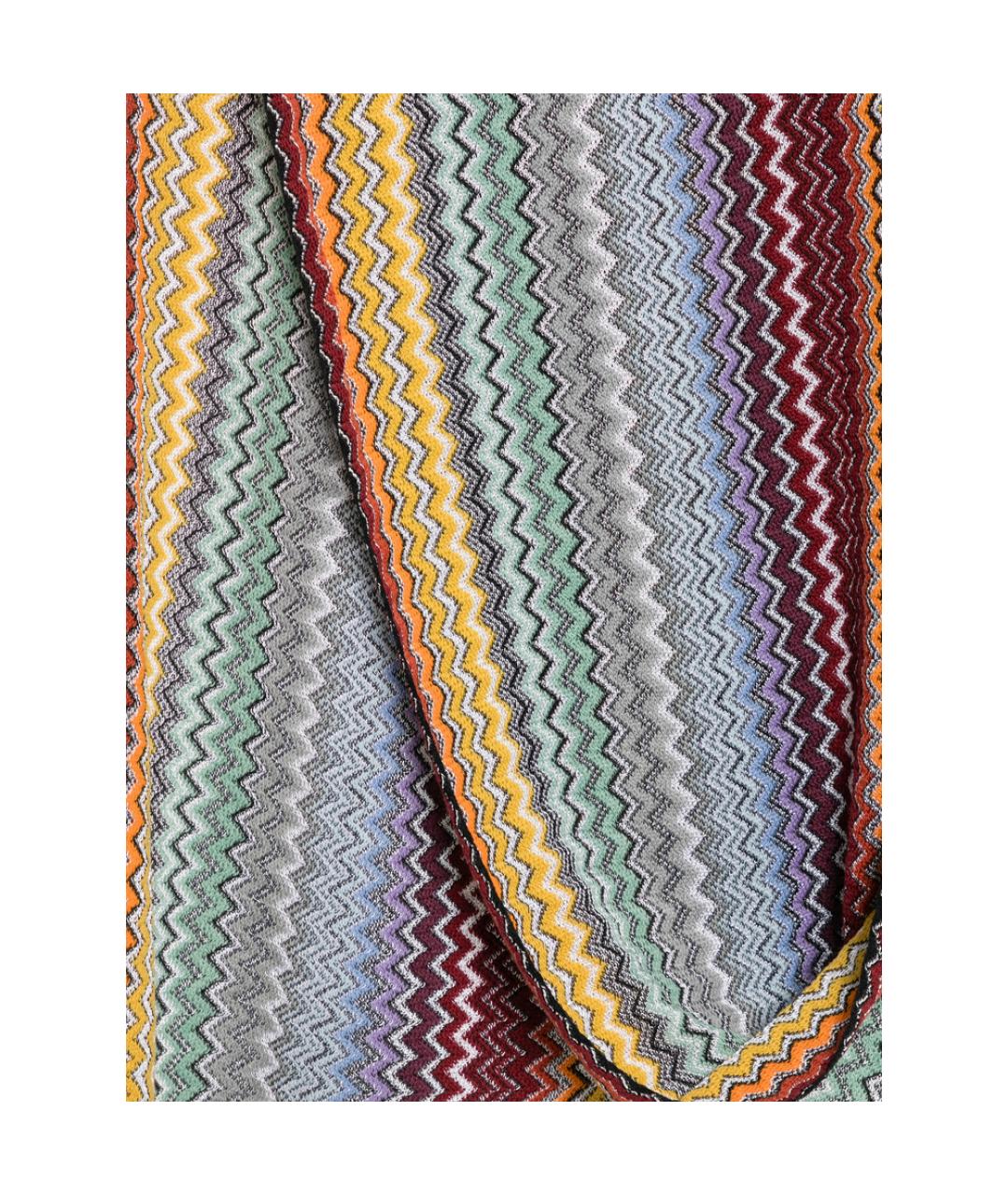 MISSONI Мульти шерстяной шарф, фото 2