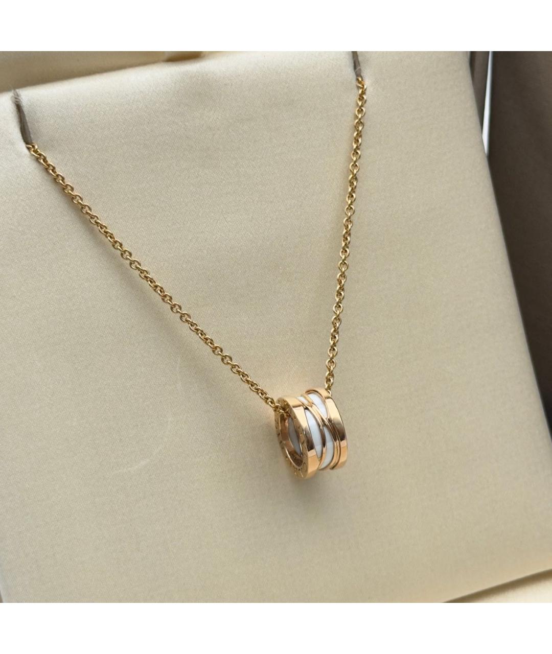 BVLGARI Золотое колье из розового золота, фото 3
