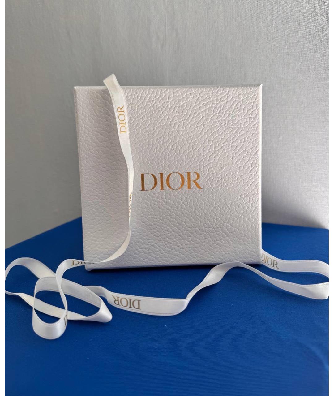 CHRISTIAN DIOR Голубой кожаный кошелек, фото 7
