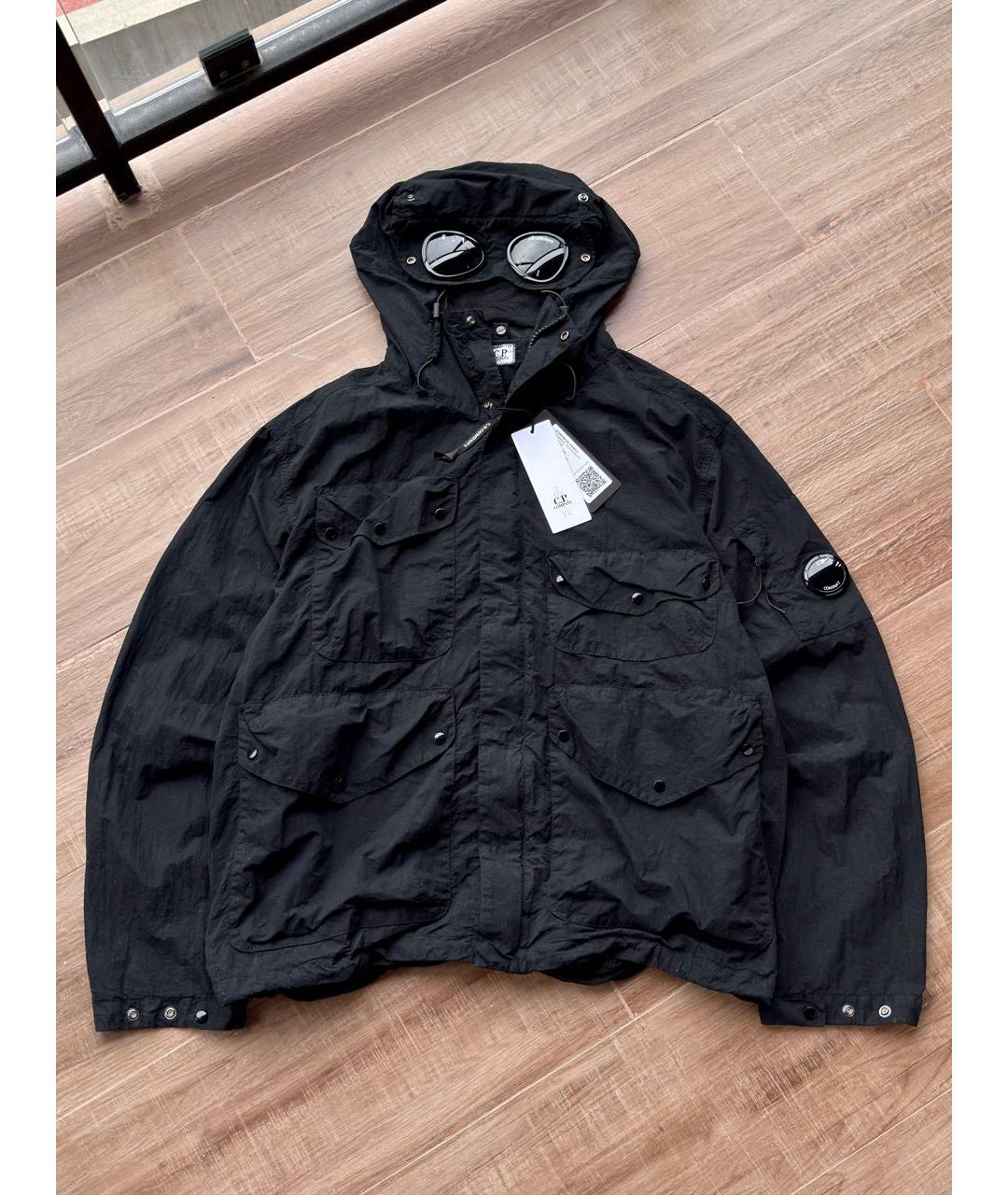 CP COMPANY Черная нейлоновая куртка, фото 9