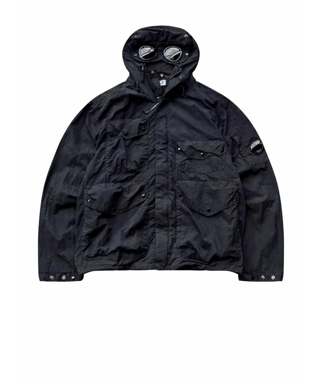 CP COMPANY Черная нейлоновая куртка, фото 1
